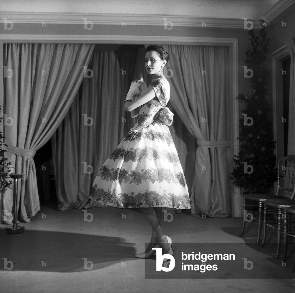 Haute Couture By Lanvin Castillo For Spring Summer 1958 Presented in February 1958, France : 