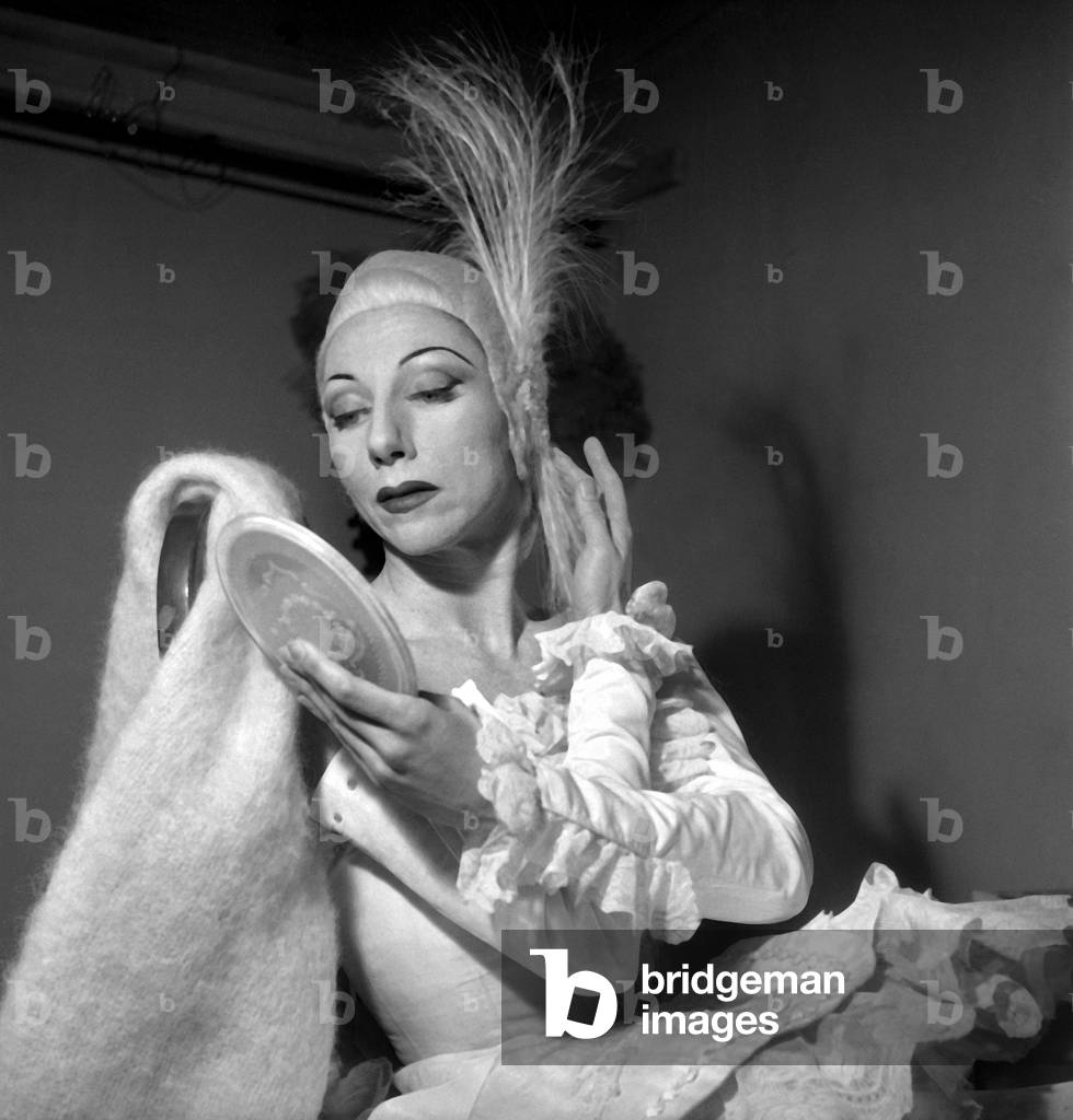 Dancer Rosella Hightower Preparing For Ballet 