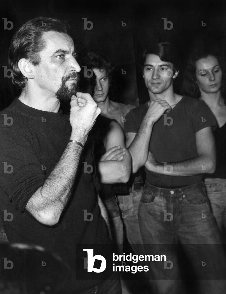 French Choregrapher Maurice Bejart during Rehearsals For Ballet 