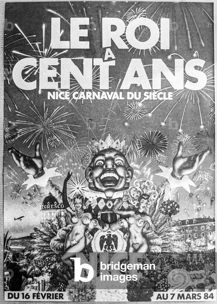 Poster of the Centennial of the Nice Carnival