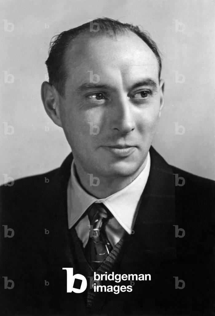 Henri Perruchot (1917-1967) French Writer C. 1950 (b/w photo)