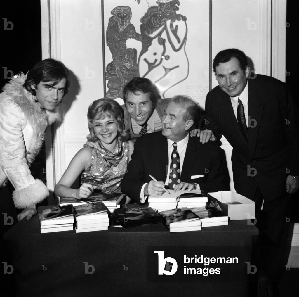 Francine Laine and Andre Salvet Dedicating 