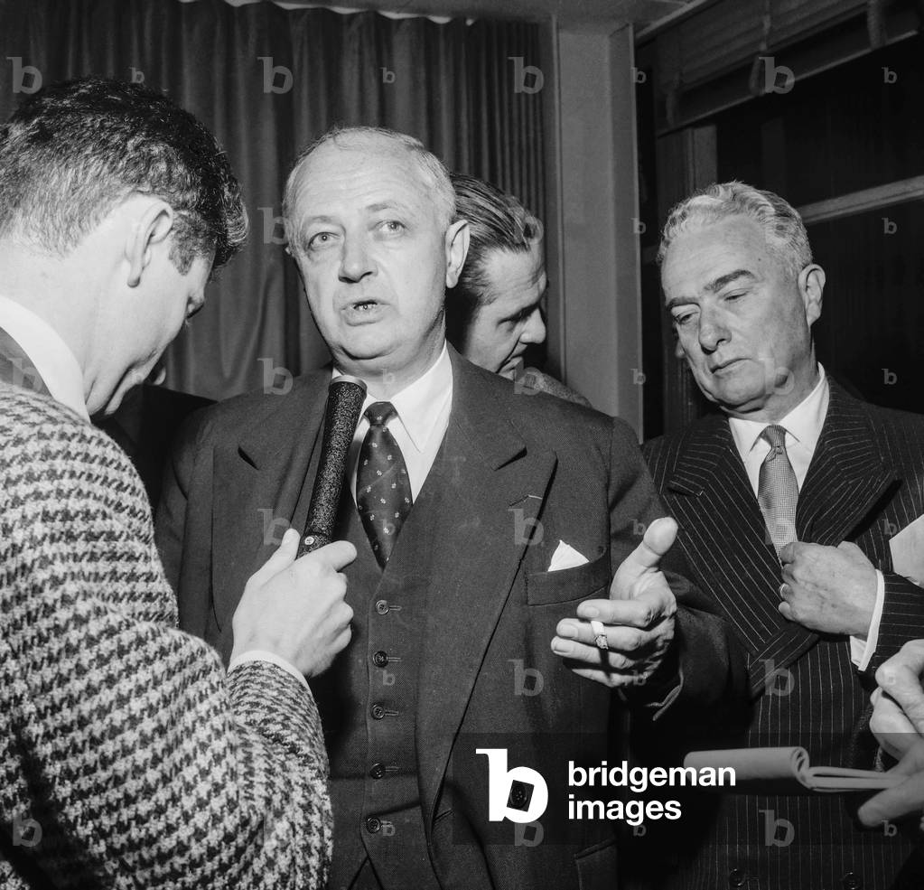 Christian Pineau and Louis Joxe