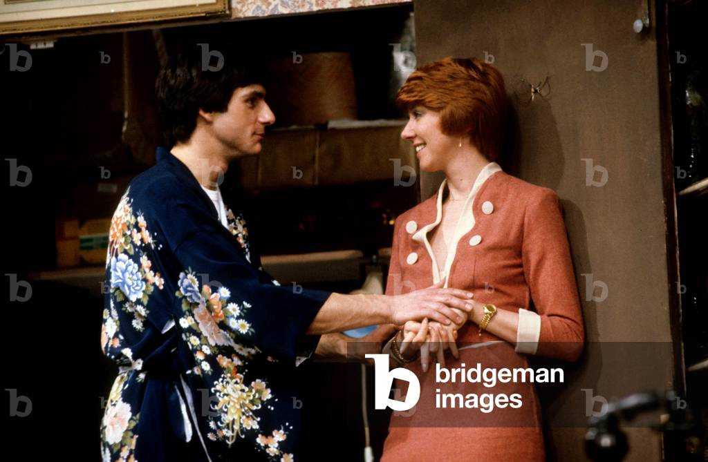 At the Theatre Tonight “Le Bon Debarras” April 2, 1979 Daniele Riviere Et Axelle Abbadie (photo)