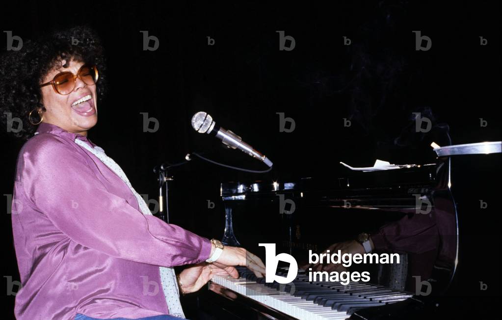 Bresilian Singer Tania Maria in Paris in 1979  (photo)