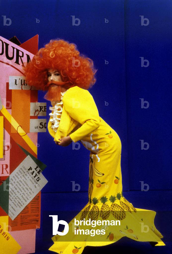 Tv: “Les Mamelles De Tiresias” Realised By Jean-Christophe Averty With Patricia Karim On September 25, 1981 (photo)