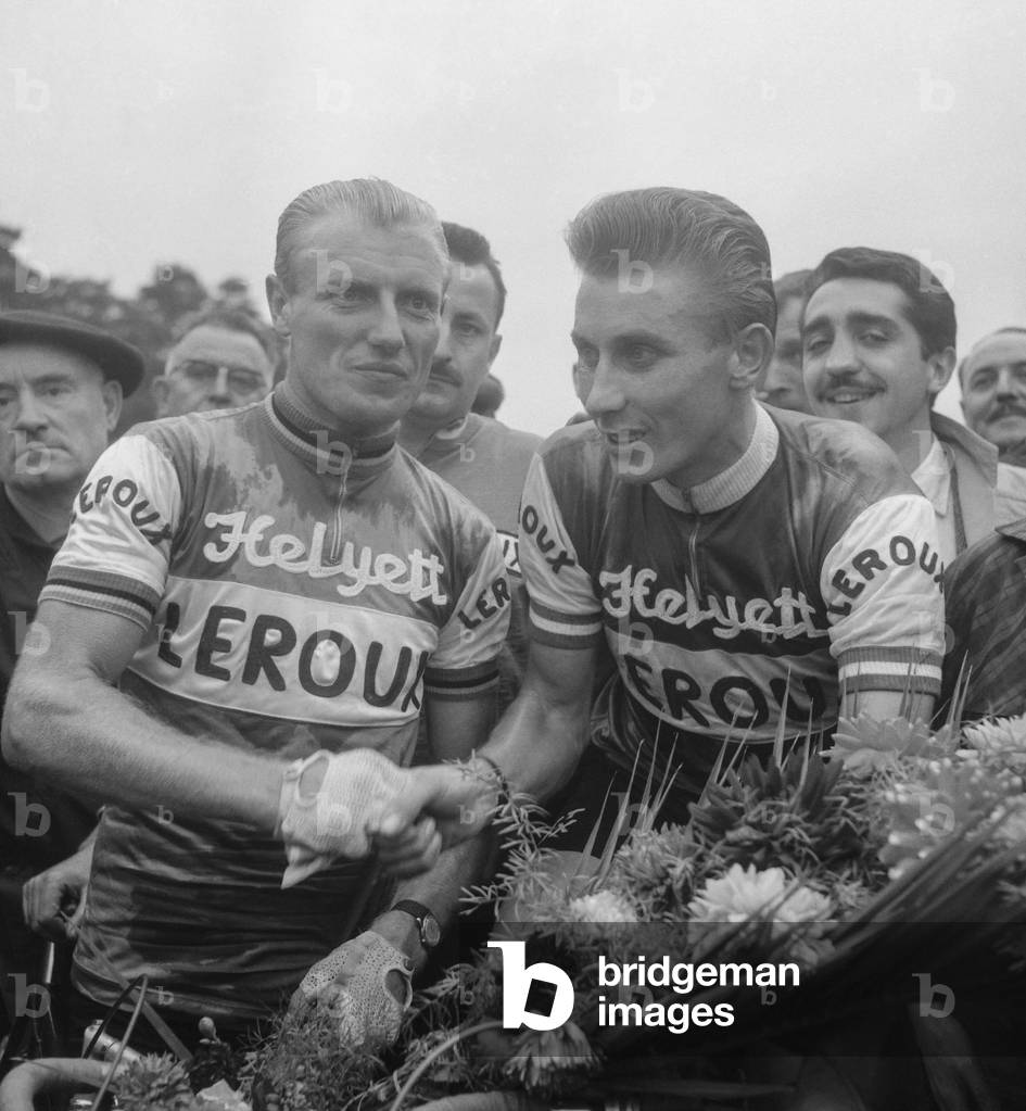 Race of the Aces, Andre Darrigade and Jacques Anquetil, 1960 (photo)