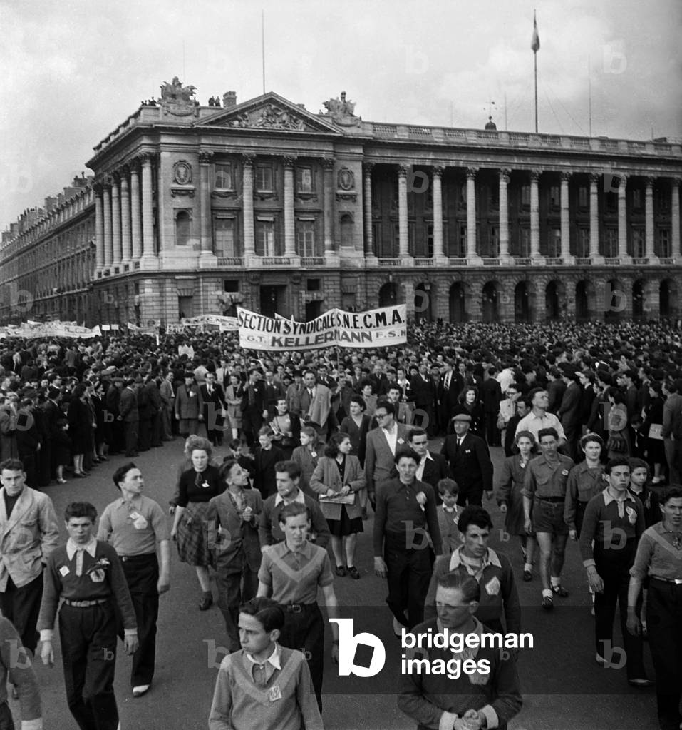 Demonstration in Paris on The 