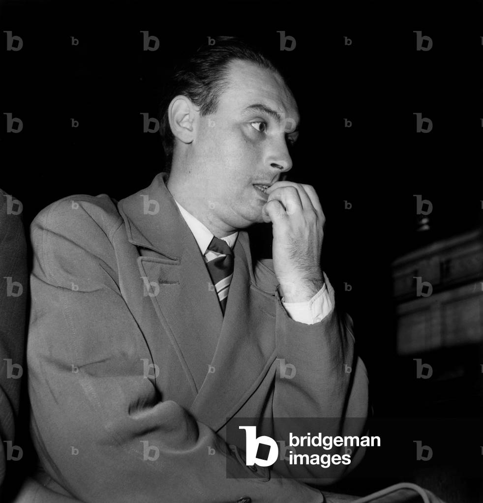 “The Traffic Des Piastres” In Correctional Jacques Delpuech November 9, 1953 (b/w photo)