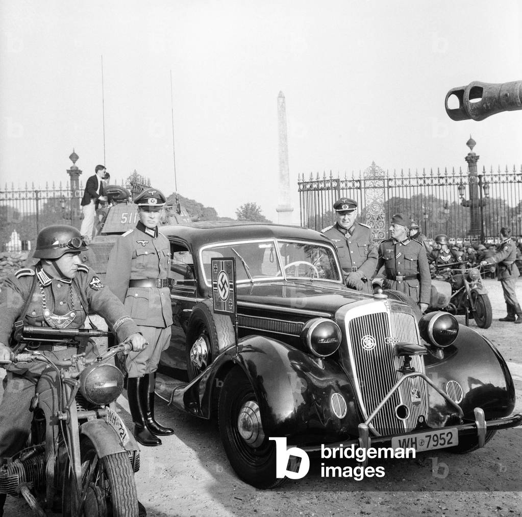 Shooting of the film “Paris burn t'il”