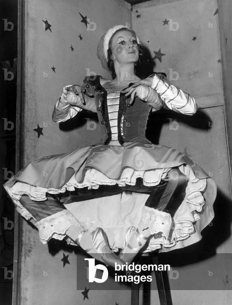 French Dancer Jacqueline Rayet in Ballet 