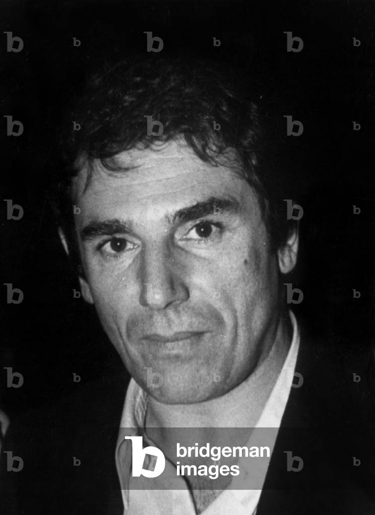 Robert Hossein on October 1St, 1968 (b/w photo)