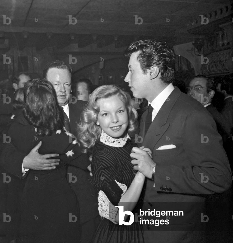 Cecile Aubry and Michel Auclair at Premiere of Film 