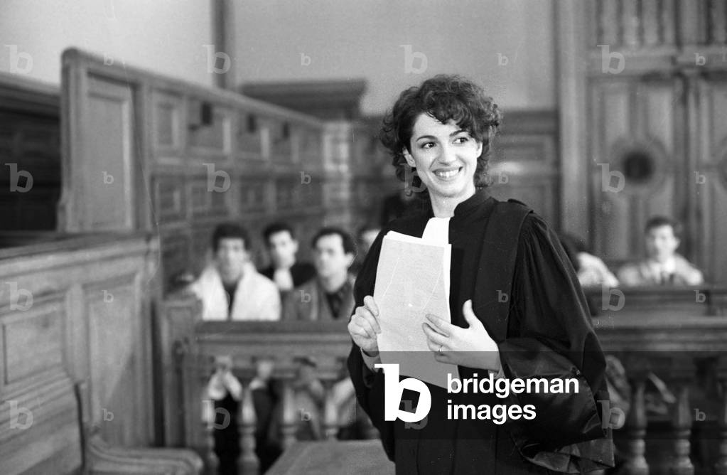 Telefilm Les diamants de Salis Bury avec Zabou Breitman fevrier 1985 neg:CX17632