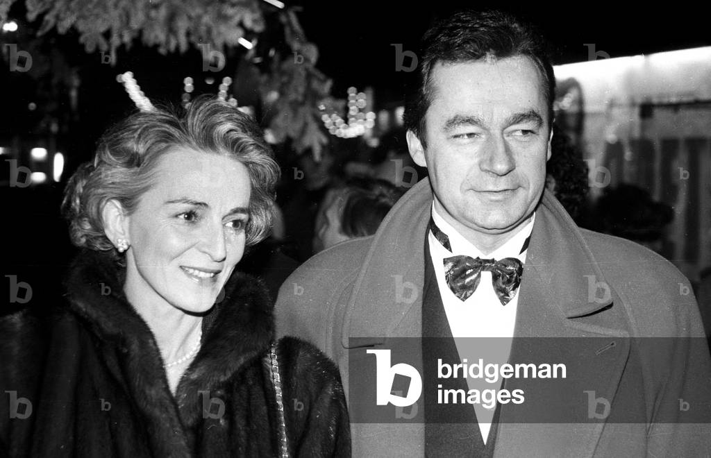 Michel Denisot and his Wife at The 