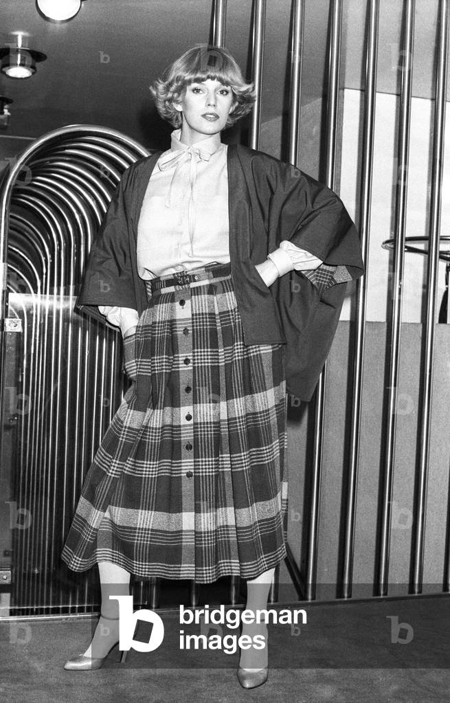 Torrente fashion, Fall/Winter 78/79, Paris, April 7, 1978 (b/w photo)