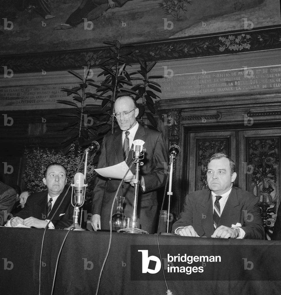 Mr Evans Mr Binet et Mr Auger