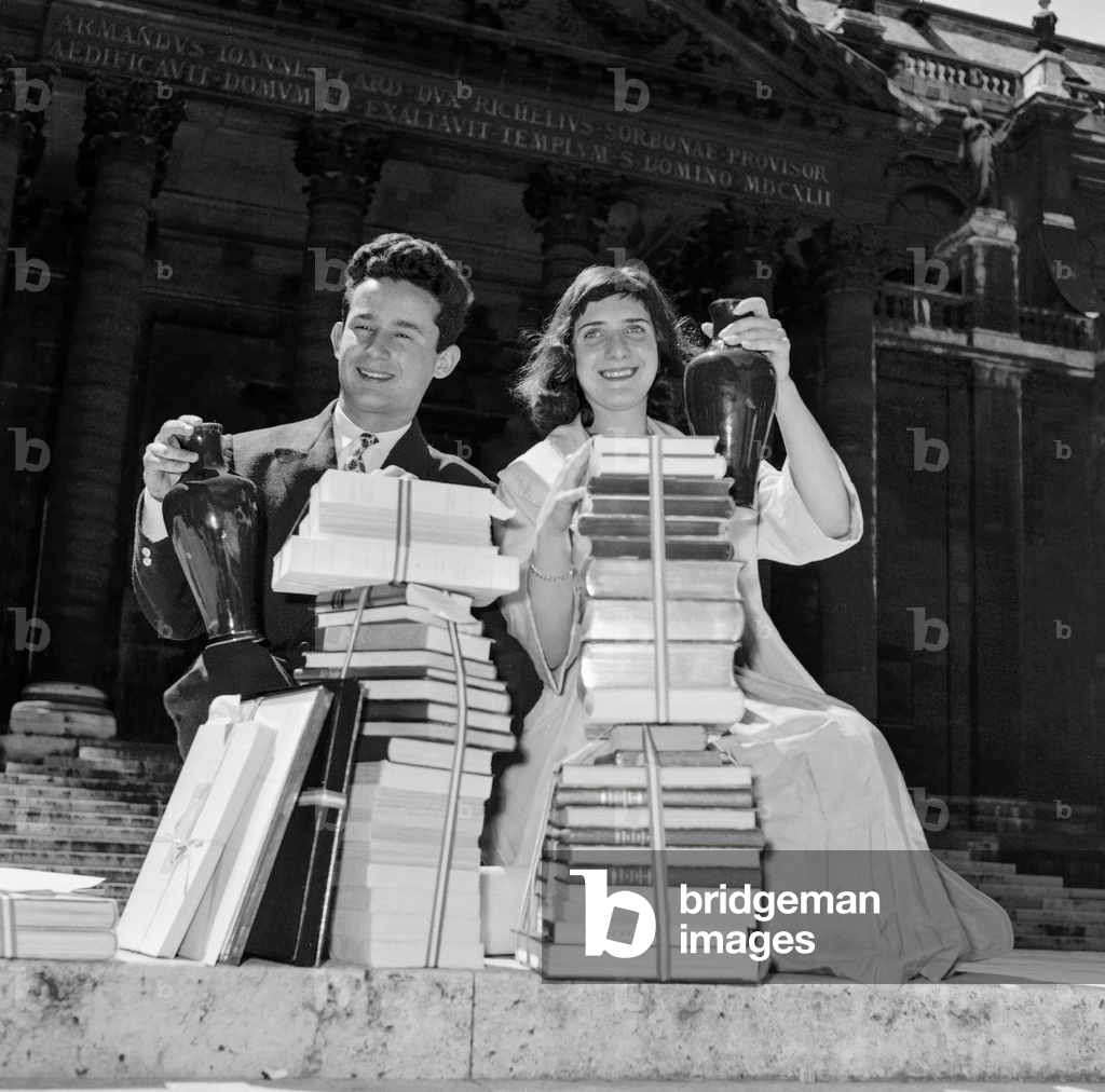Alain Ferrai and Helene Laventure