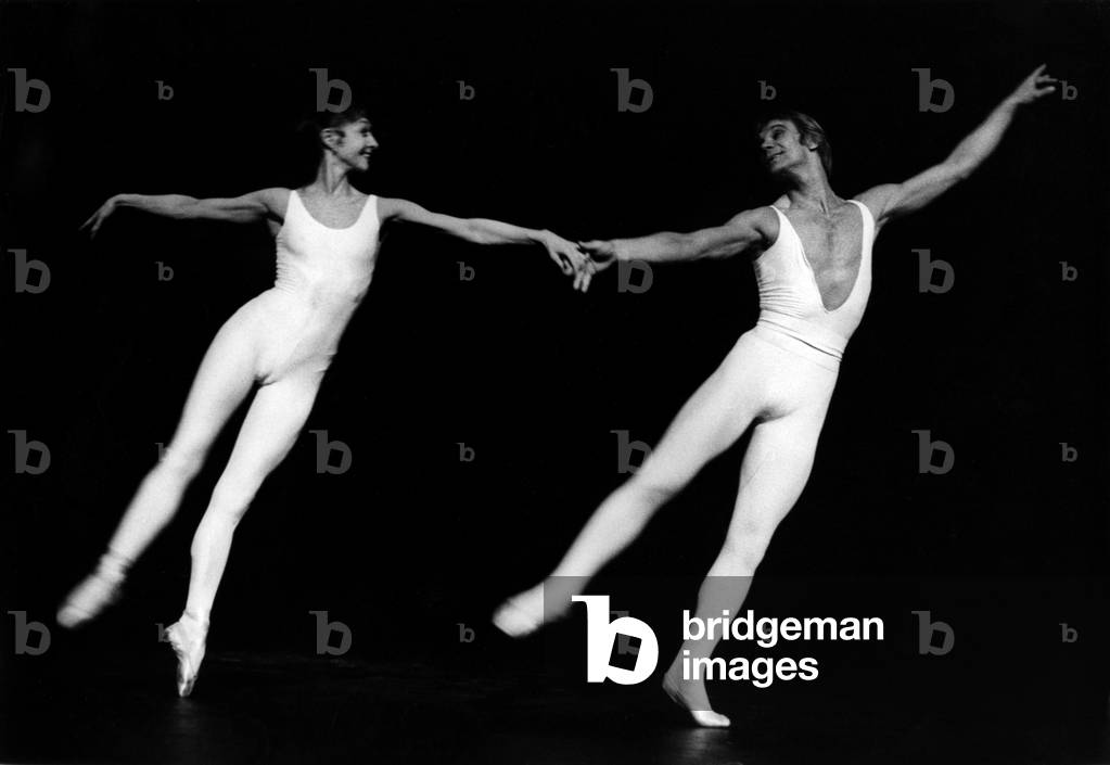Russian Dancers Vladimir Vassiliev and Ekaterina Maximova (Husband and Wife) in Ballet 