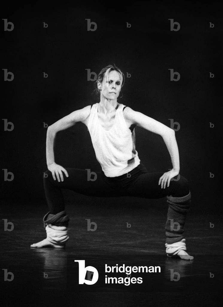 American Dancer Carolyn Carlson during her Show 