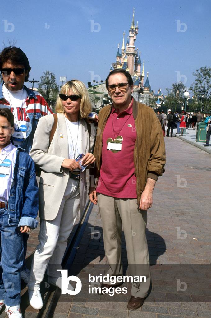 April 11, 1992 : Celebration of Opening of Eurodisney (Disneyland Paris) : Robert Hossein (photo)