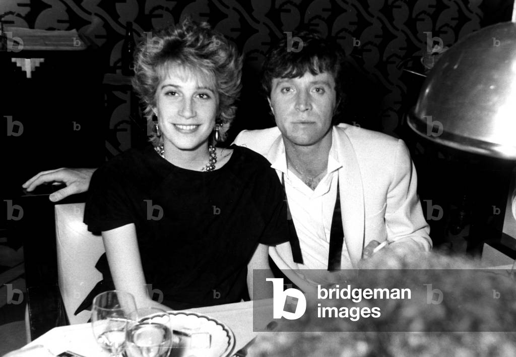 Gregory Ken Et Villy (“Chagrin D Amour”) At La Soiree Du Lily Organized At The Kripton In Paris April 30, 1982 (b/w photo)