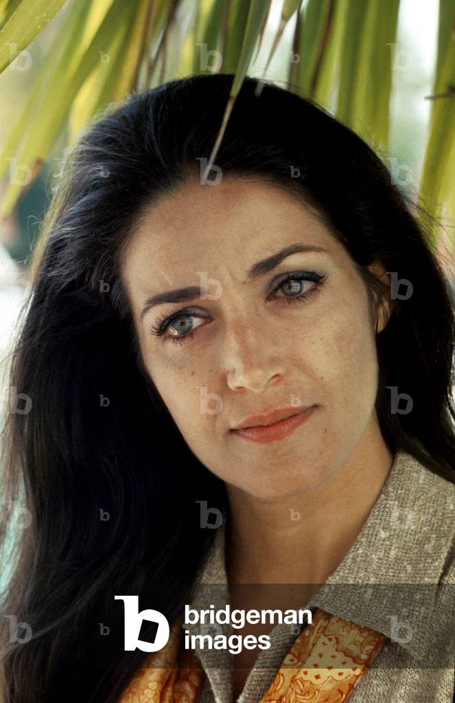 Actress Francoise Fabian in 1978 (photo)