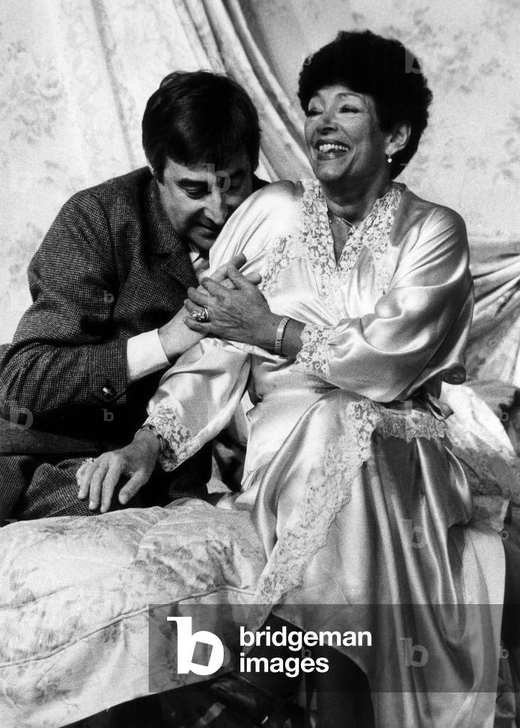 French Comedians Guy Grosso and Micheline Dax in Play 