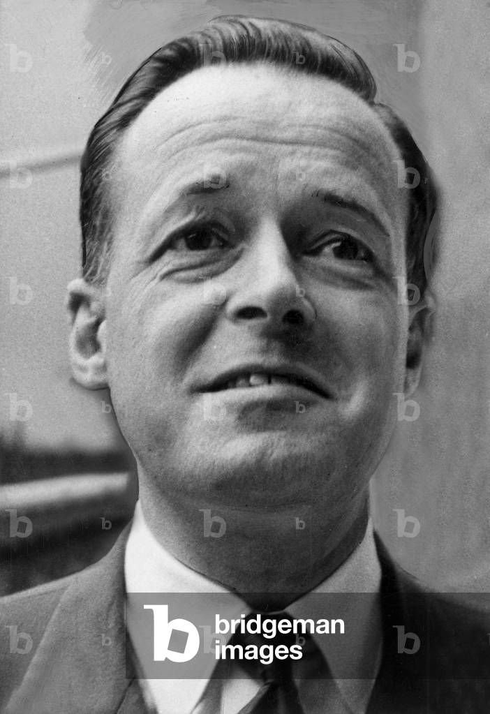 Roger Seydoux (1908-1985), French Ambassador To Morocco, Director of The Foreigns Affairs at The French Foreign Office (b/w photo)