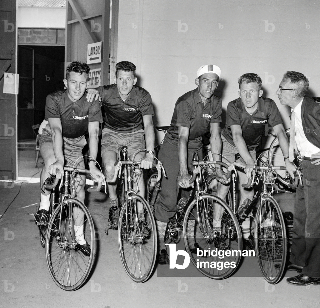 preparation before the start of the Tour de France