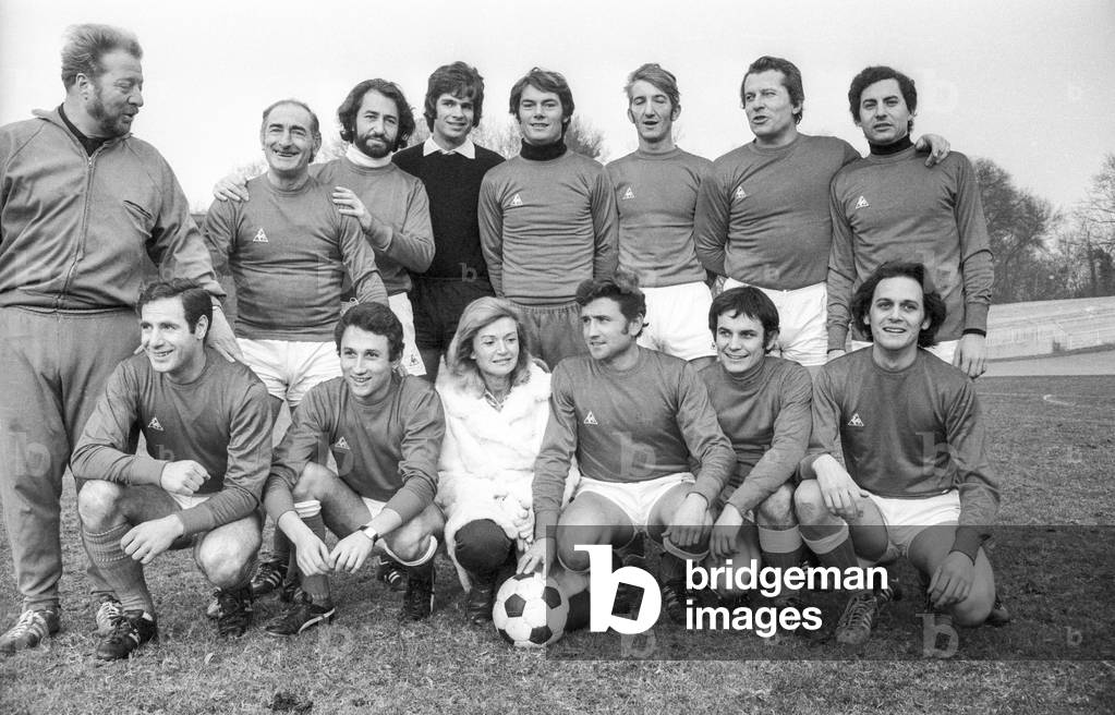Football match at the Cipale de Vincennes