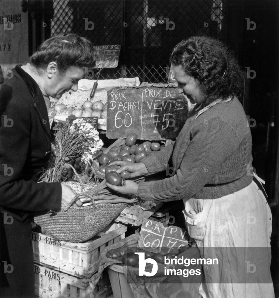 Tags Against Price Rise November 9, 1947 (b/w photo)