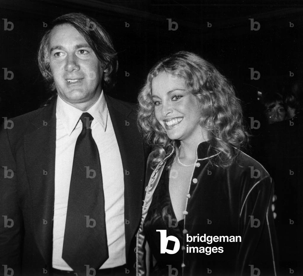 Sydne Rome And Her Husband Emilio Luri At The American Film Festival Gala In Deauville September 5, 1977 (b/w photo)