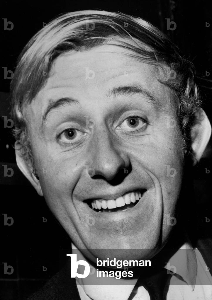 French Actor Christian Marin, 1975 (b/w photo)
