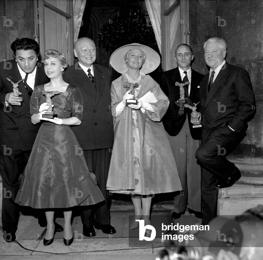 On June 26, 1956 in Paris, Prize Giving Ceremony (