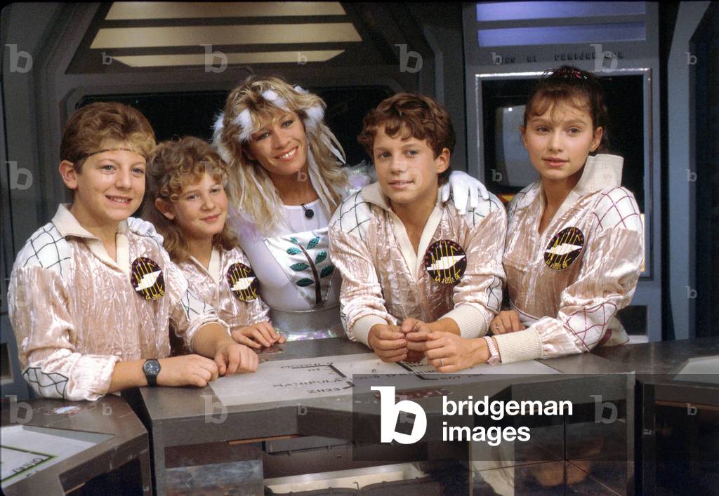 Martine Clemenceau Presenter of Children Programs, 1984 (photo)