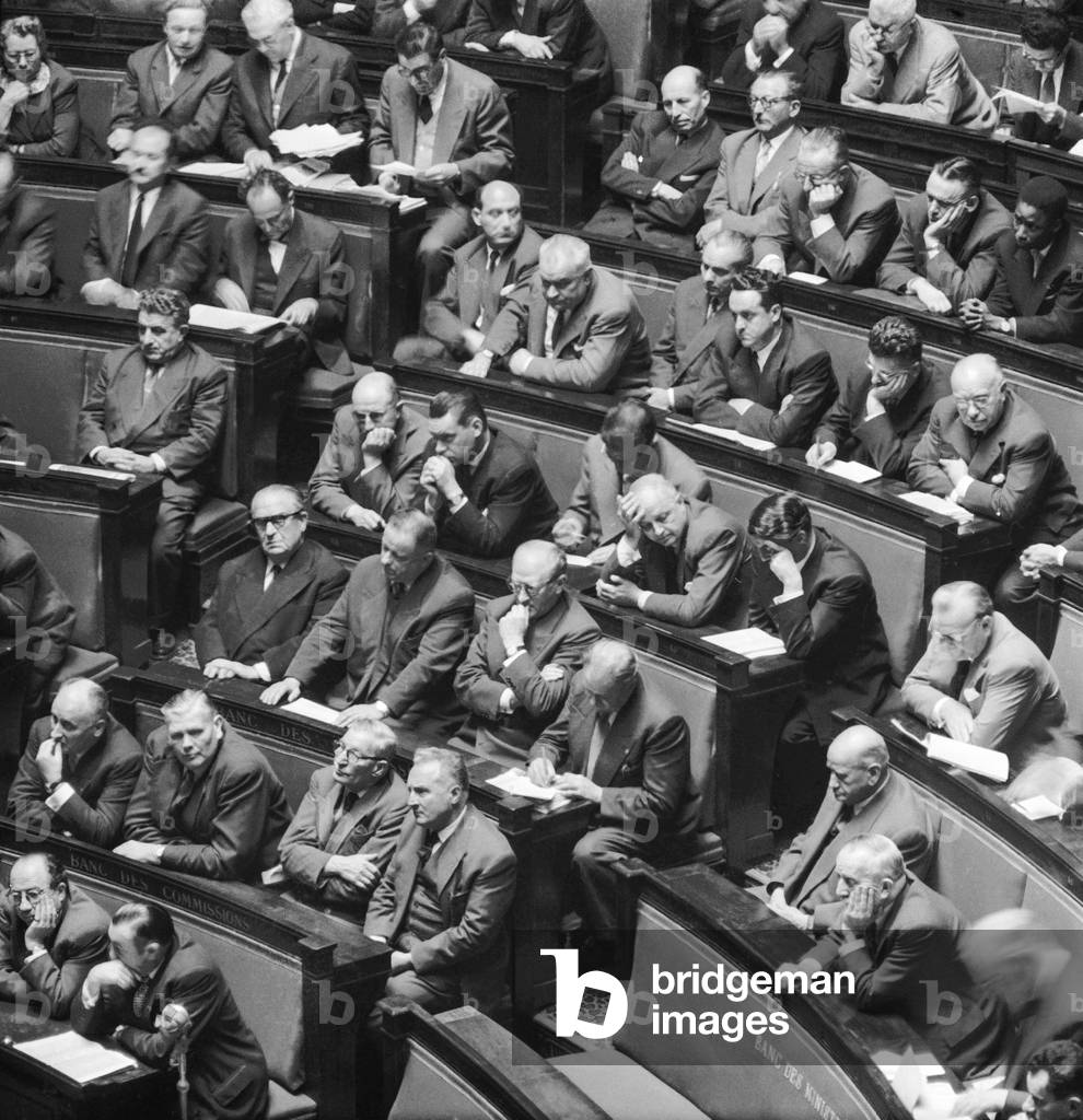 Tribune a l'Assemblee nationale