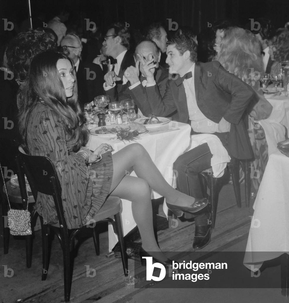 Claude Lelouch et sa compagne