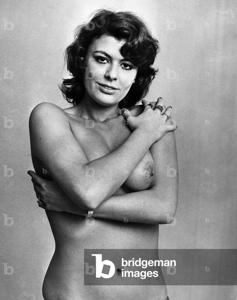 L'Actrice Ann Michelle, 26 December 1973 (b/w photo)