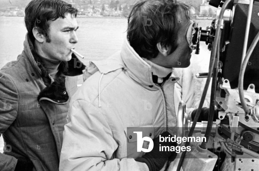 Director Yves Boisset During Filming The Film “The Attack” On February 7, 1972 Neg: Cx4836 (b/w photo)