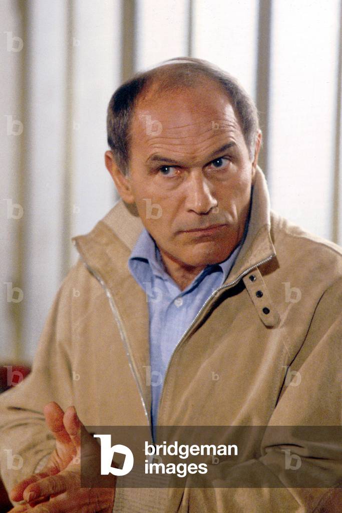Serie Televisee Series Le Mandarin Avec Marcel Bozzuffi Novembre 1979 (photo)