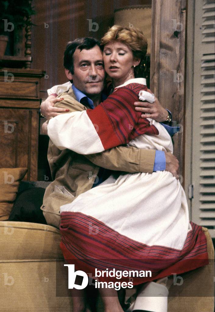 Michel Duchaussoy and Axelle Abbadie in Tv-Play 