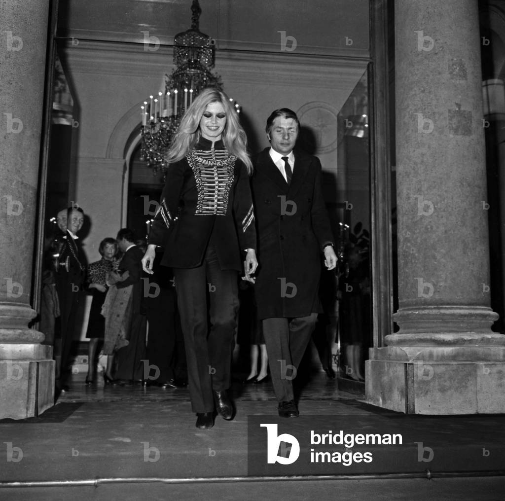 Brigitte Bardot et Gunther Sachs, 1967 (photo)