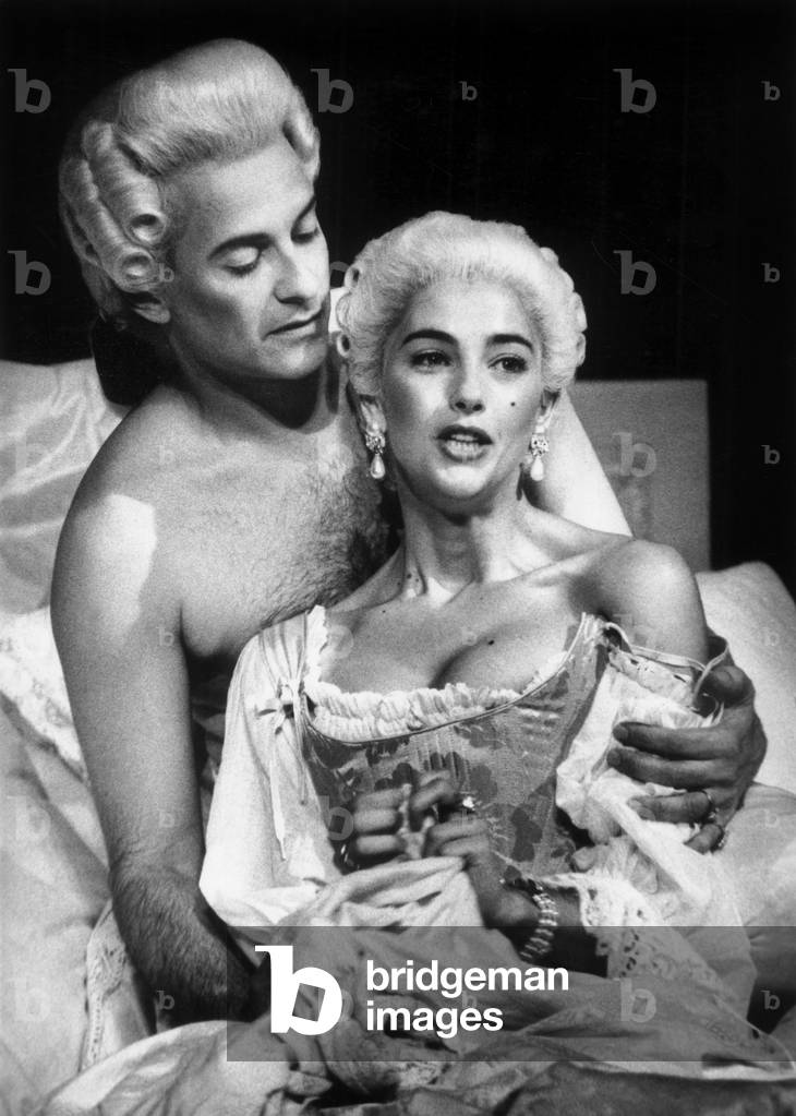 Francis Huster and Cristiana Reali in Play 