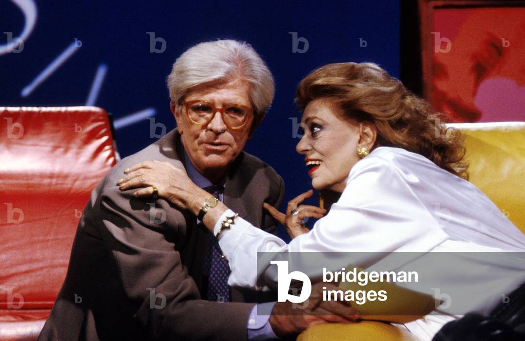 Melina Mercouri during TV Programme 