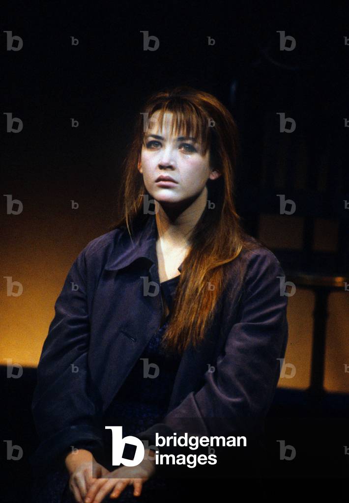 Sophie Marceau In “Eurydice” At the Theatre De L'Oeuvre, Paris, February 11, 1991 (photo)