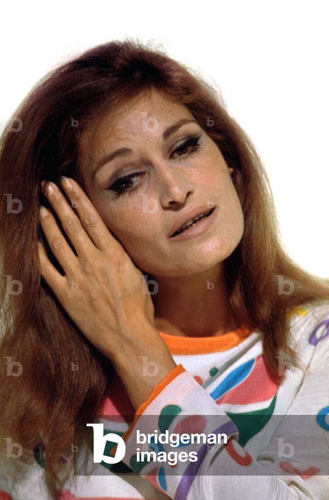 Singer Dalida (1933-1987) C. 1979 (photo)