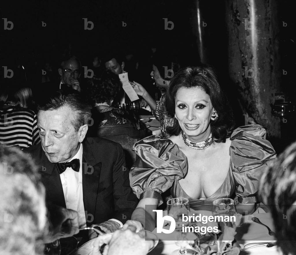 Sophia Loren and Robert Fabre Lebret