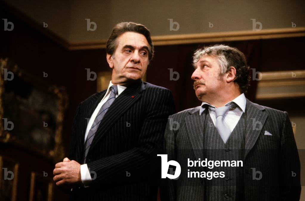 At the Theatre Tonight “A Vos Vouits” With Jean Michaud And Jacques Fabbri April 7, 1979 (photo)