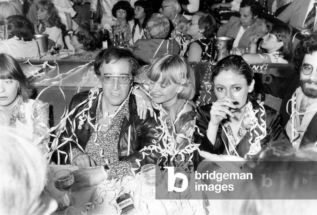 Actor Peter Seller during Party at Alcazar Cabaret May 18, 1976 (b/w photo)